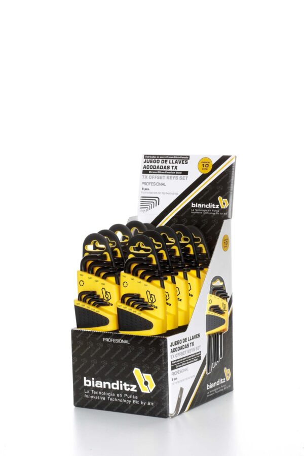 Set di chiavi TX Bianditz 9pcs.MoV sicurezza
