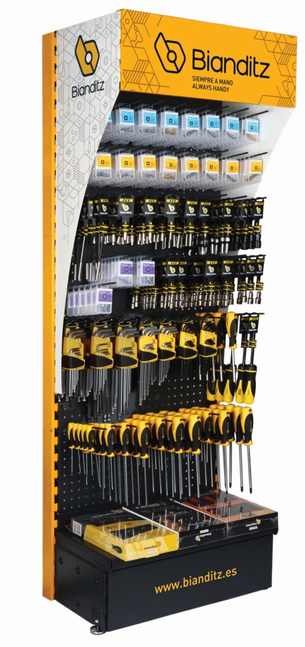 Espositore Bianditz professionale dinamico