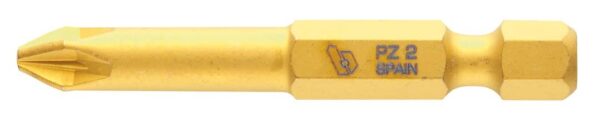 Punte Bianditz PZ 2 x 50mm 1/4" TiN 50U.